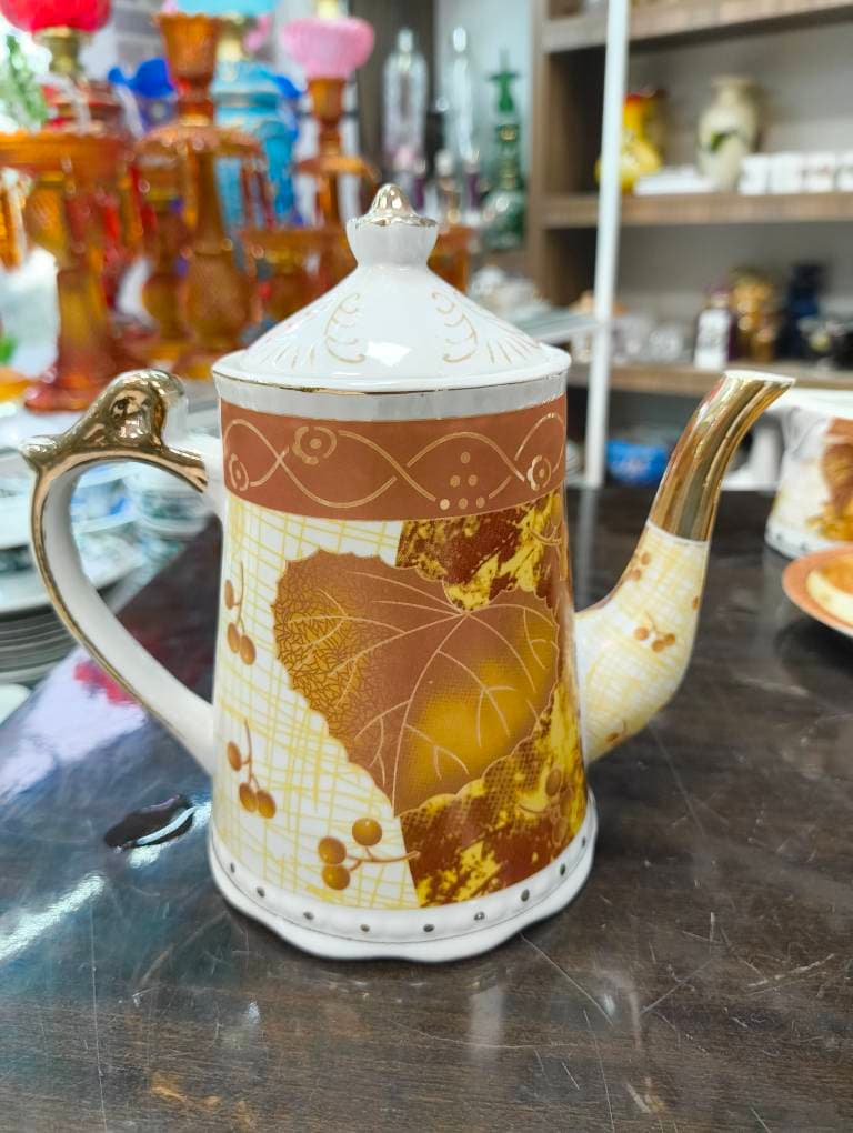 سرویس قهوه خوری ژاپنی قدیمی — تصویر ۸