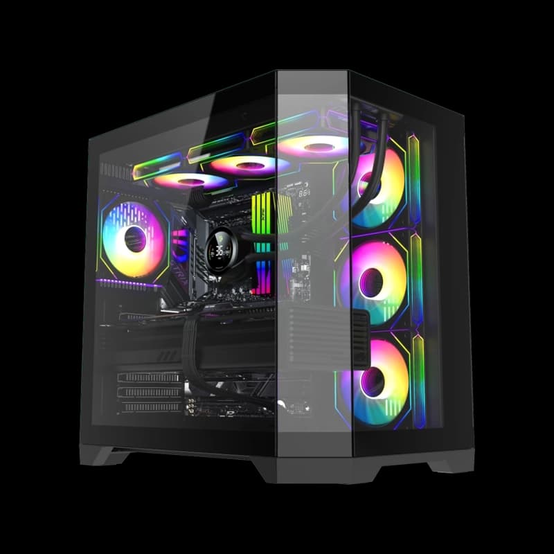 کیس GameMax Hype-A – Black — تصویر ۲