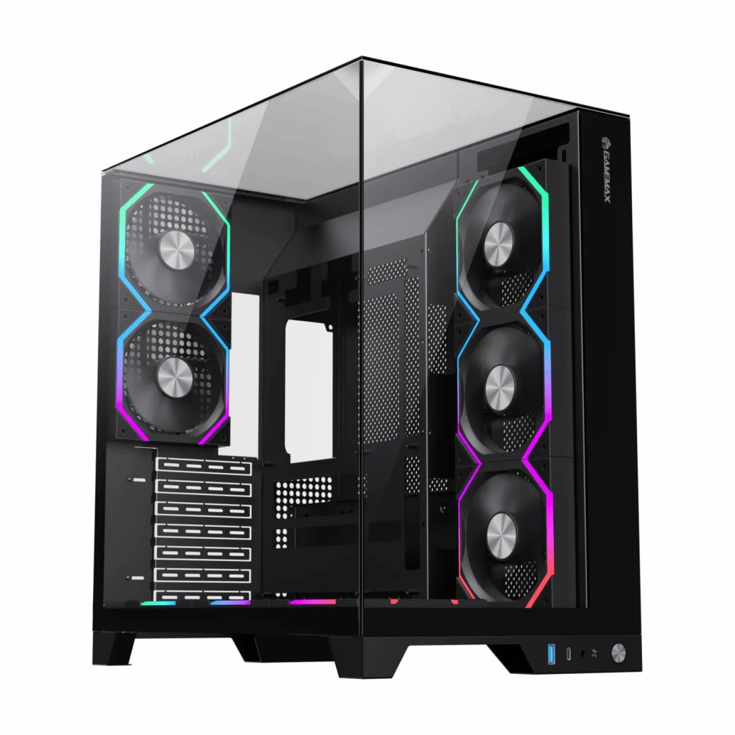 کیس GameMax Infinity Pro – Black — تصویر ۵