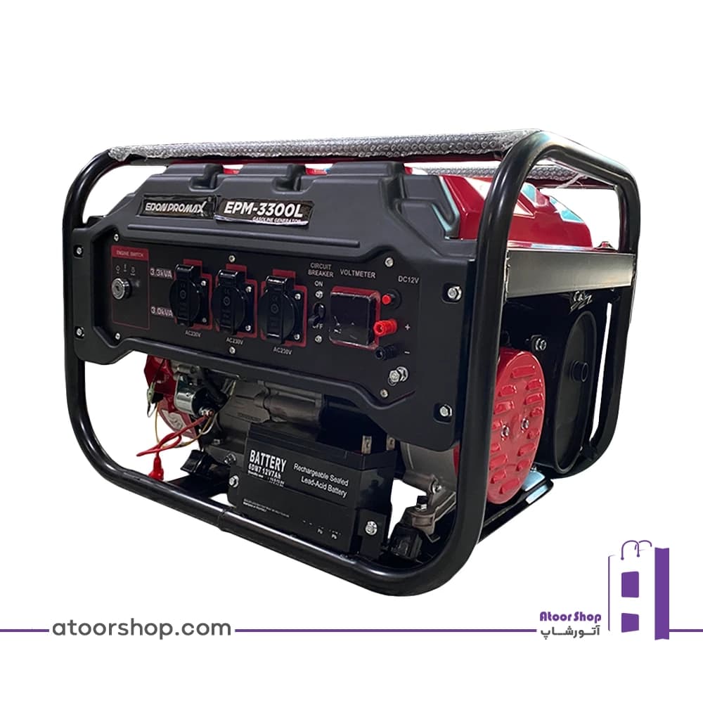 موتور برق 3.3 کیلووات استارتی بنزینی ادون EDON مدل EPM-3300L — تصویر ۱۱