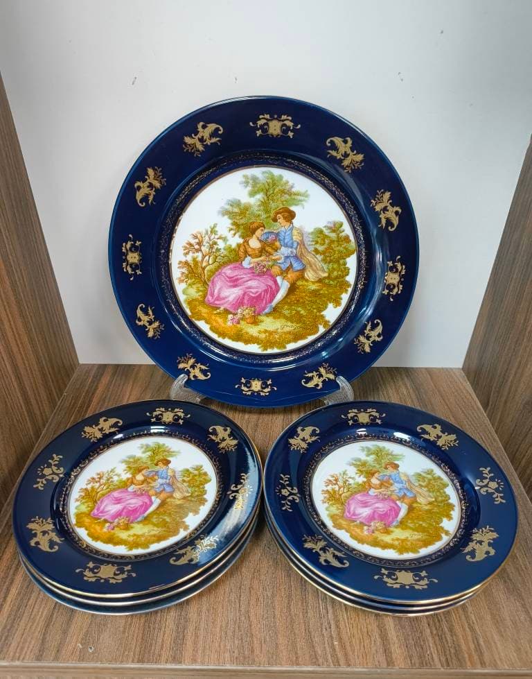 کیک خوری سرمه ای دنسی آنتیک