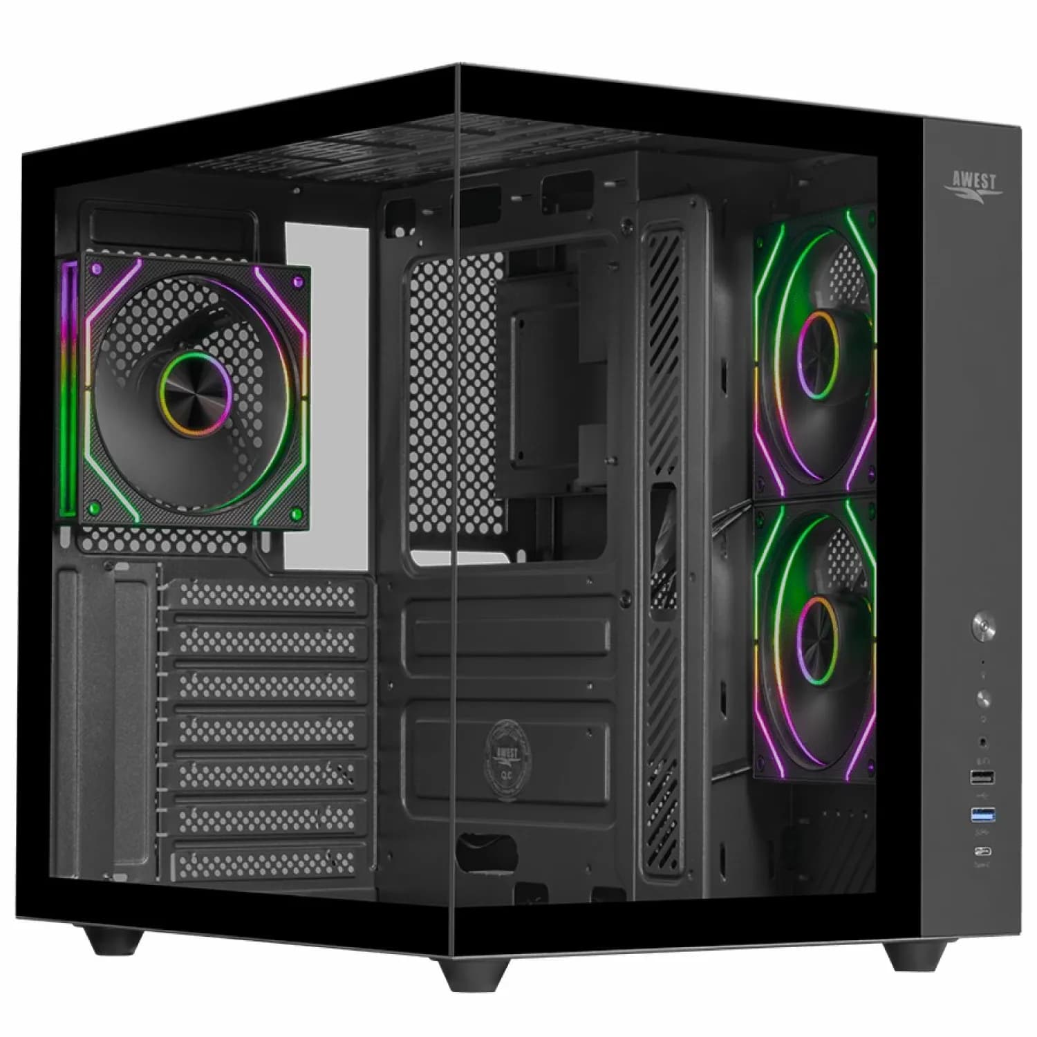 کیس Awest AQ15 – Black