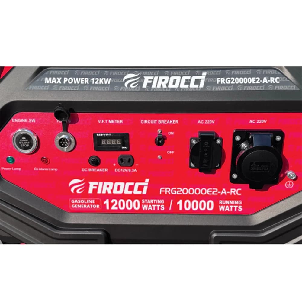 موتور برق 12 کیلووات استارتی فیروچی FIROCCI مدل FRG20000E2-A-RC — تصویر ۳
