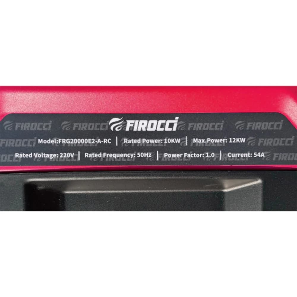 موتور برق 12 کیلووات استارتی فیروچی FIROCCI مدل FRG20000E2-A-RC — تصویر ۴