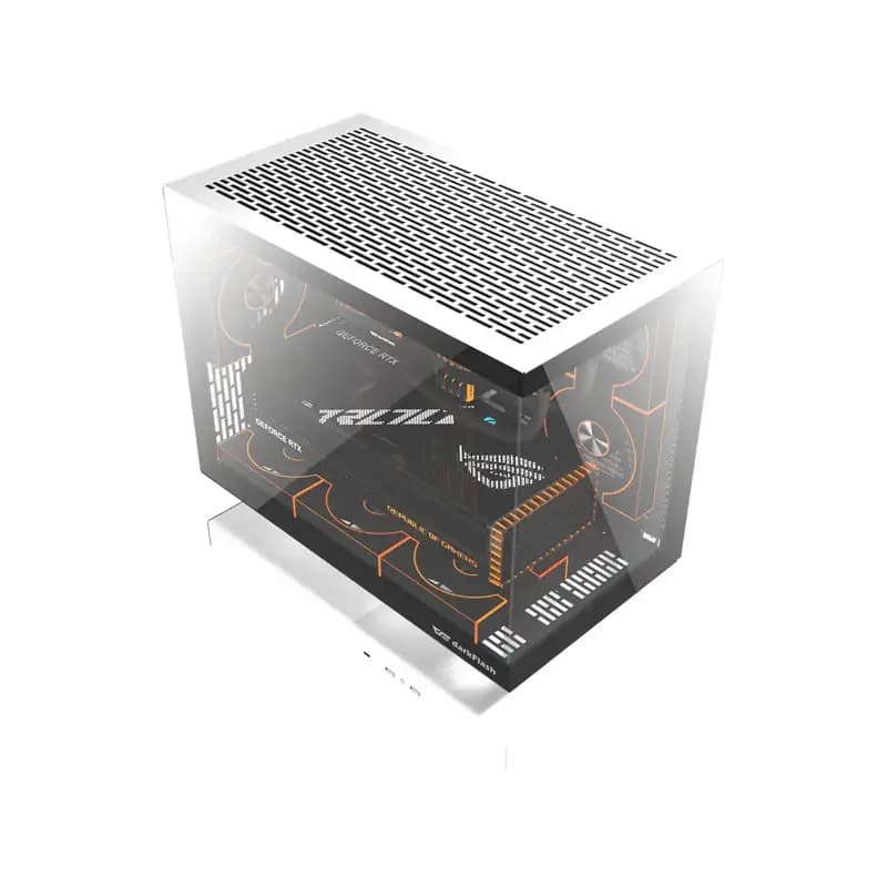 کیس کامپیوتر دارک فلش FLOATRON F1 M-ATX WH — تصویر ۵