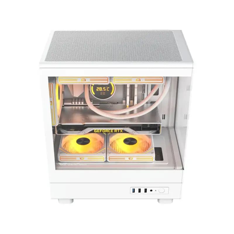 کیس کامپیوتر دارک فلش DB460M M-ATX WH — تصویر ۴