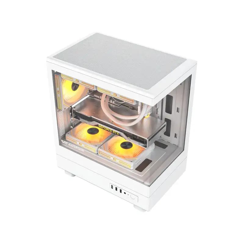 کیس کامپیوتر دارک فلش DB460M M-ATX WH — تصویر ۷