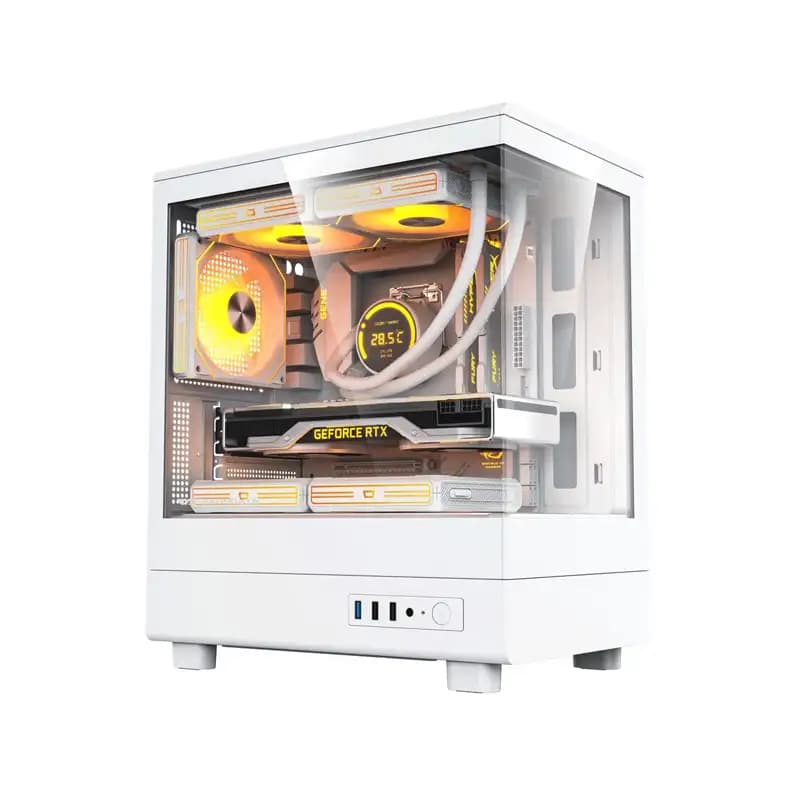 کیس کامپیوتر دارک فلش DB460M M-ATX WH