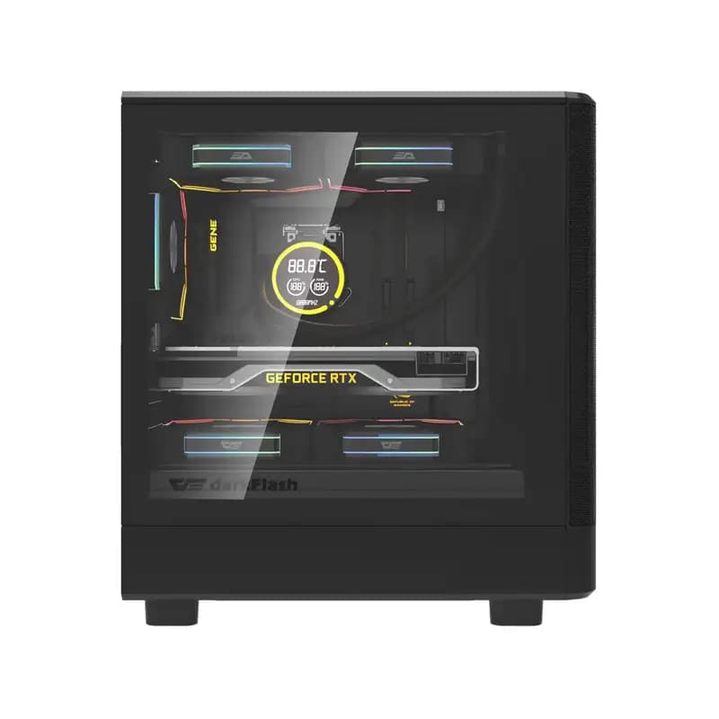 کیس کامپیوتر دارک فلش DB330M Mesh M-ATX — تصویر ۴