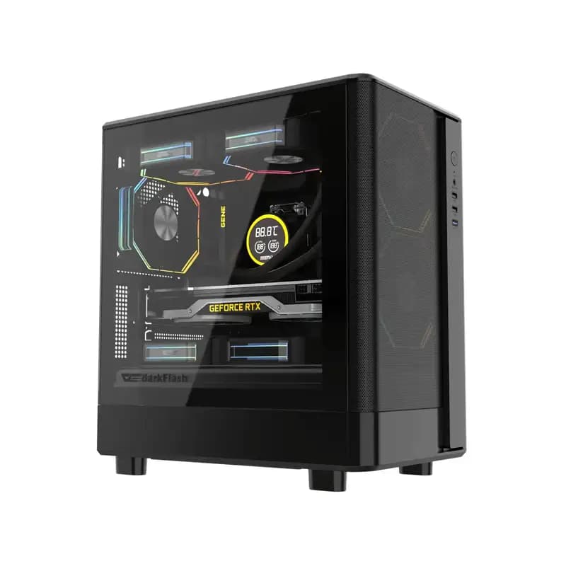 کیس کامپیوتر دارک فلش DB330M Mesh M-ATX — تصویر ۹