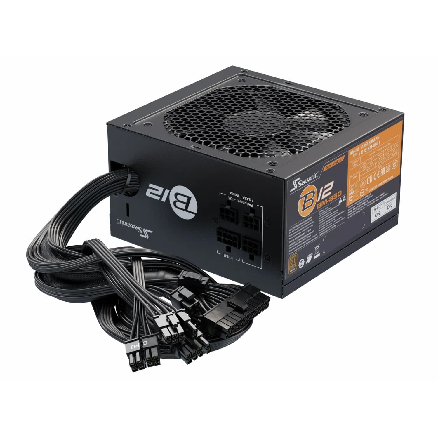 پاور Seasonic B12 BM 850W Bronze — تصویر ۷