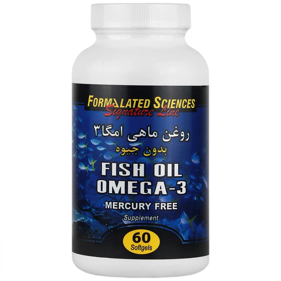 روغن ماهی امگا 3 بدون جیوه (60 عددی) — تصویر ۲