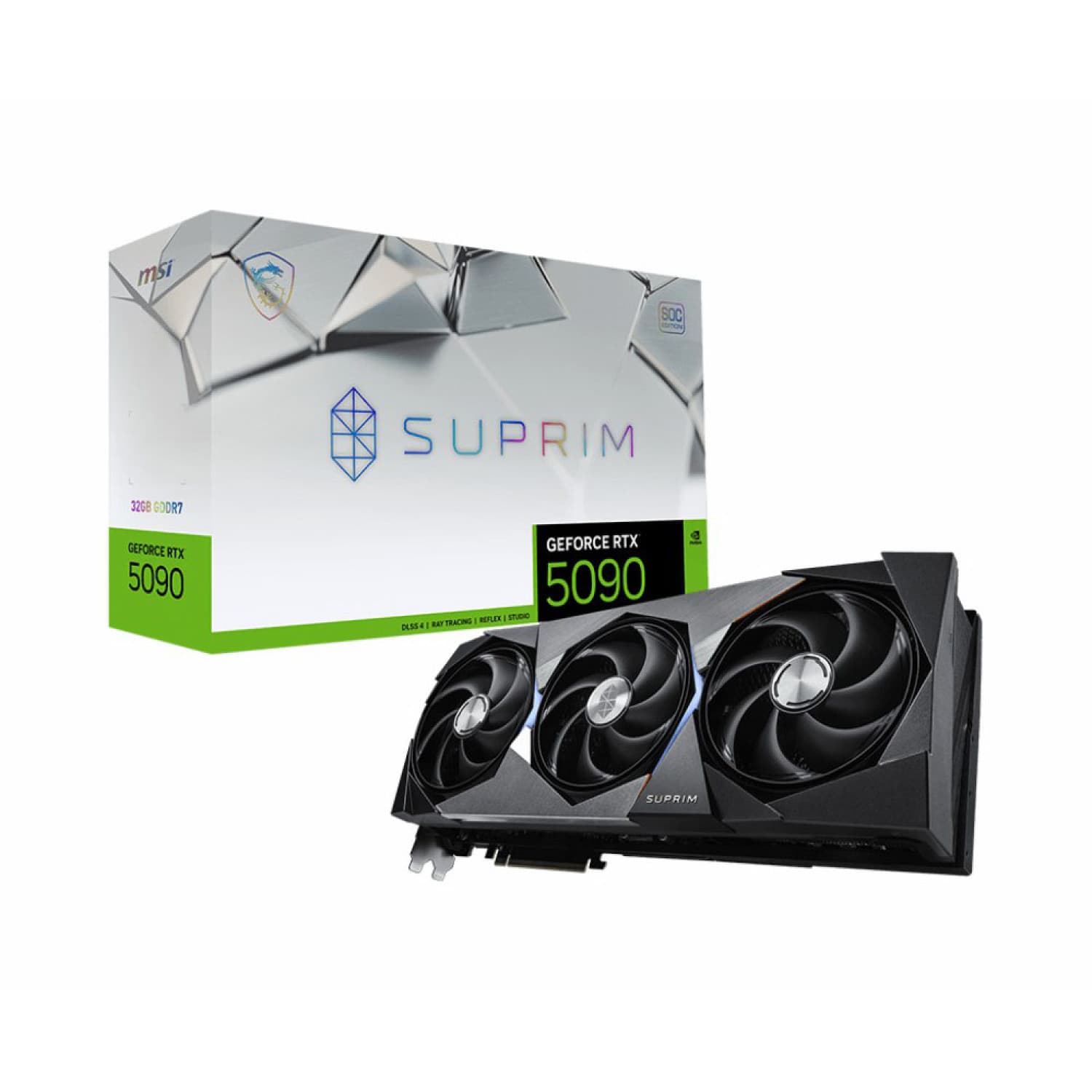 کارت گرافیک ام اس ای GeForce RTX 5090 SUPRIM SOC 32GB