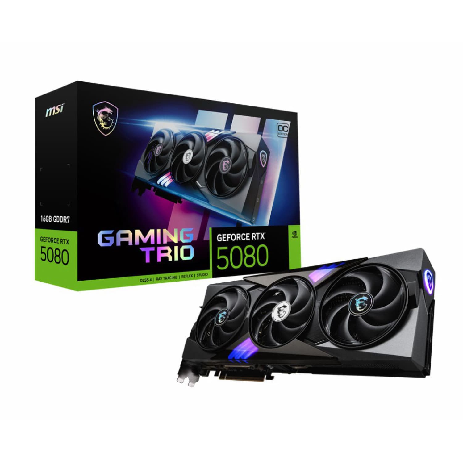 کارت گرافیک ام اس ای GeForce RTX 5080 GAMING TRIO 16GB