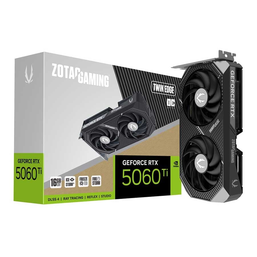 کارت گرافیک زوتک GAMING GeForce RTX 5060 TI Twin Edge OC 16GB — تصویر ۱۰