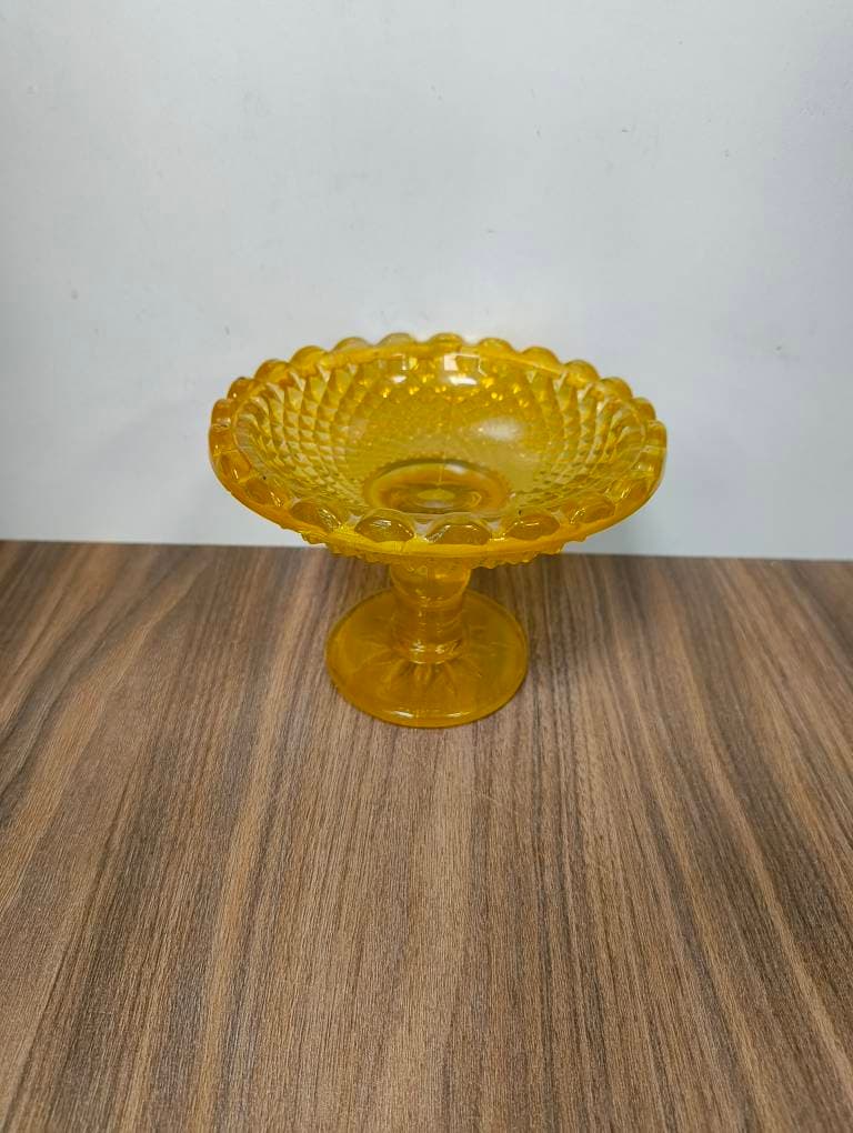 نقل خوری زرد مدل میخی طرح باکارات فرانسه ساخت چین