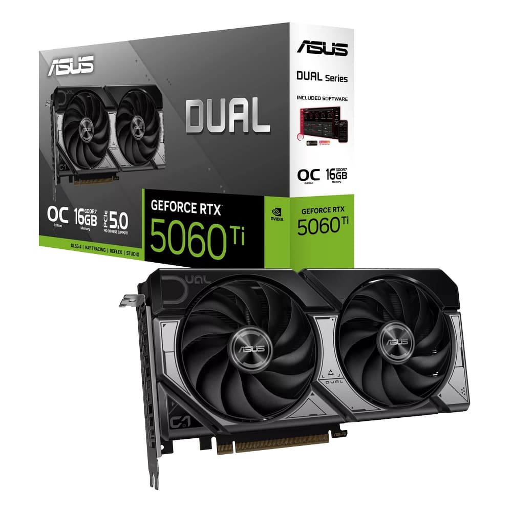 کارت گرافیک ایسوس DUAL GeForce RTX 5060 TI 16GB OC Edition — تصویر ۱۰