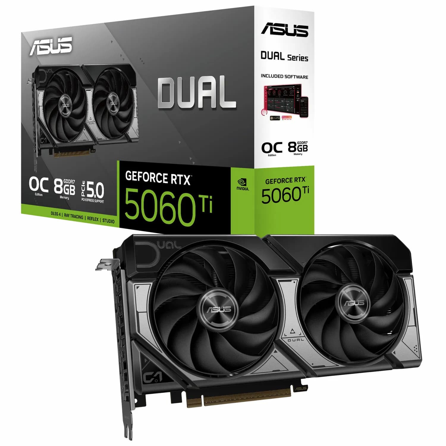 کارت گرافیک ایسوس DUAL GeForce RTX 5060 TI 8GB OC Edition
