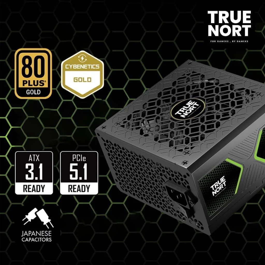پاور TRUE NORT TN-1000 Gold Full Modullar ATX 3.1 — تصویر ۷