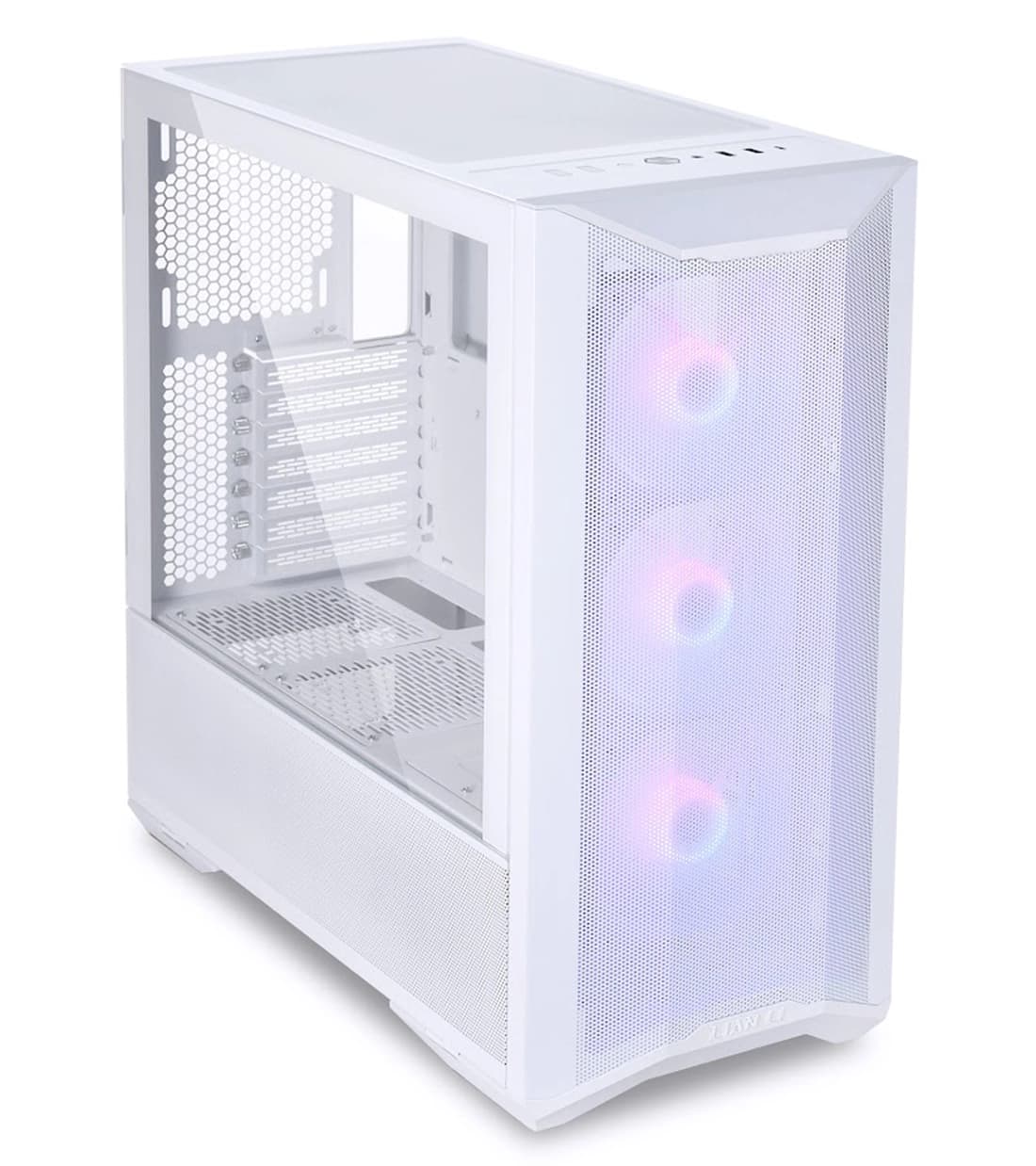 کیس گیمینگ لیان لی LANCOOL II MESH RGB White — تصویر ۳