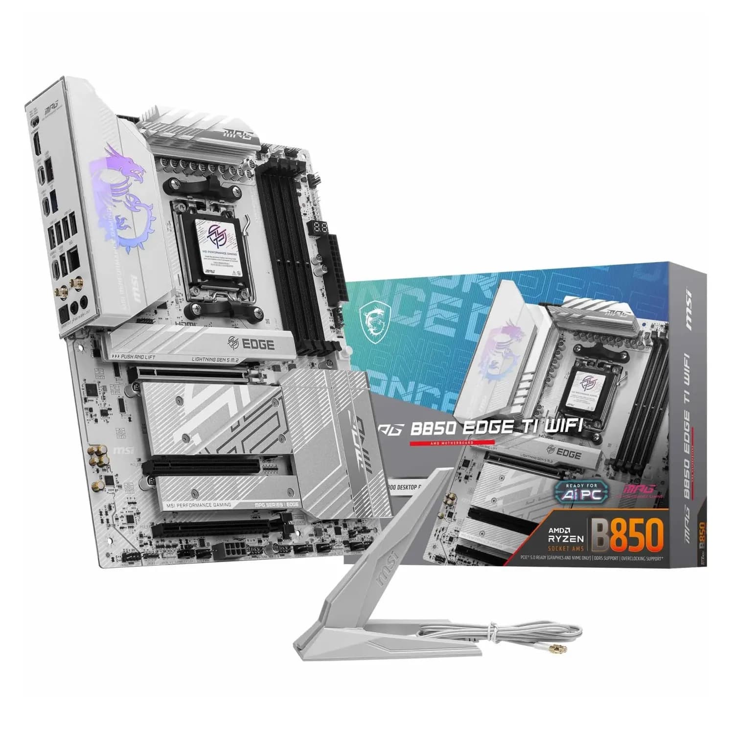 مادربرد MSI MPG B850 EDGE TI WIFI — تصویر ۲