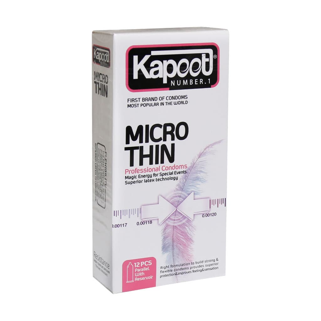 کاندوم کاپوت مدل Micro Thin تعداد 12 عدد — تصویر ۲