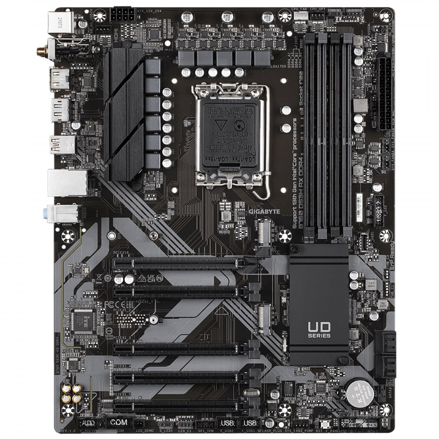 مادربرد GIGABYTE B760 DS3H AX DDR4 — تصویر ۶