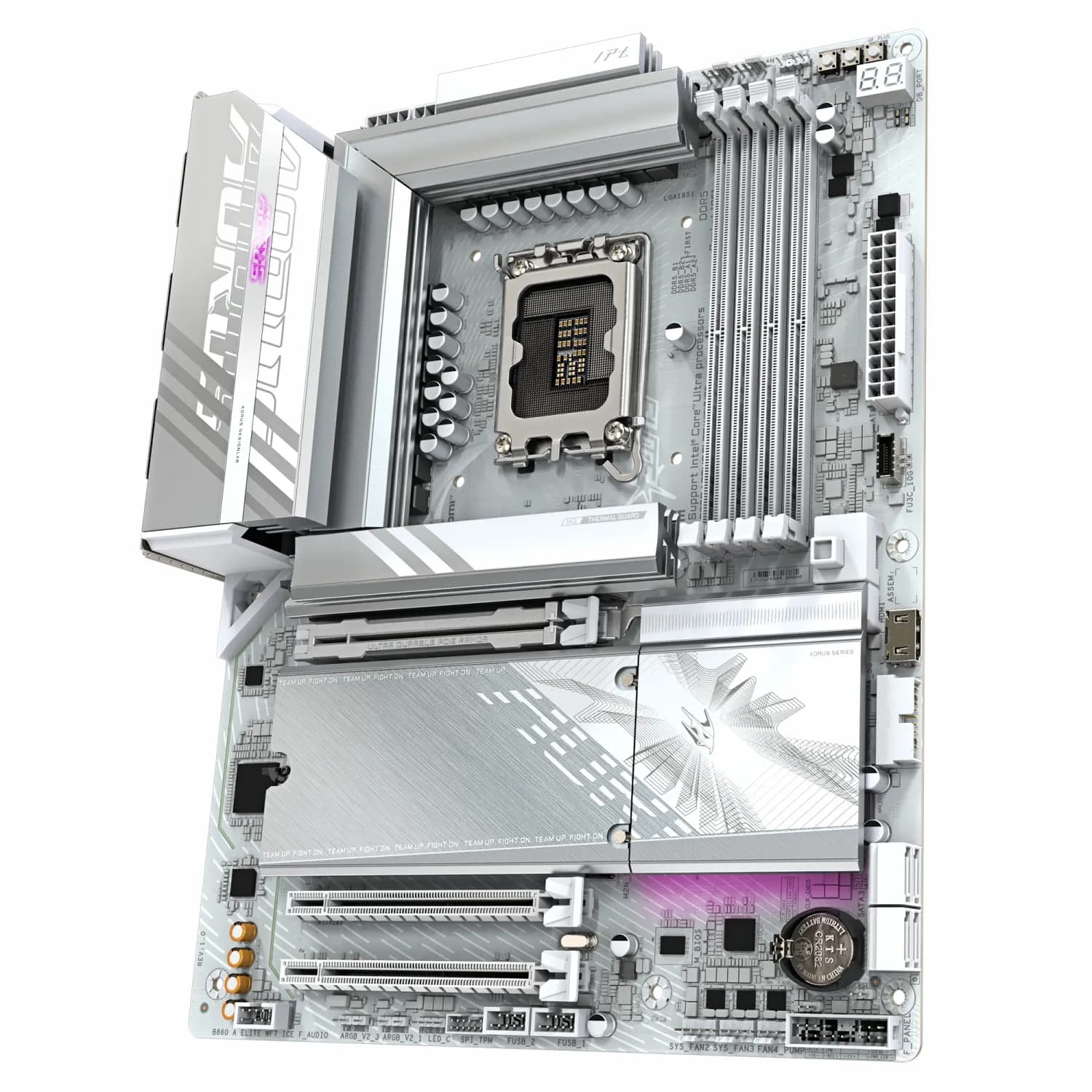 مادربرد GIGABYTE B860 AORUS ELITE WIFI7 ICE — تصویر ۶