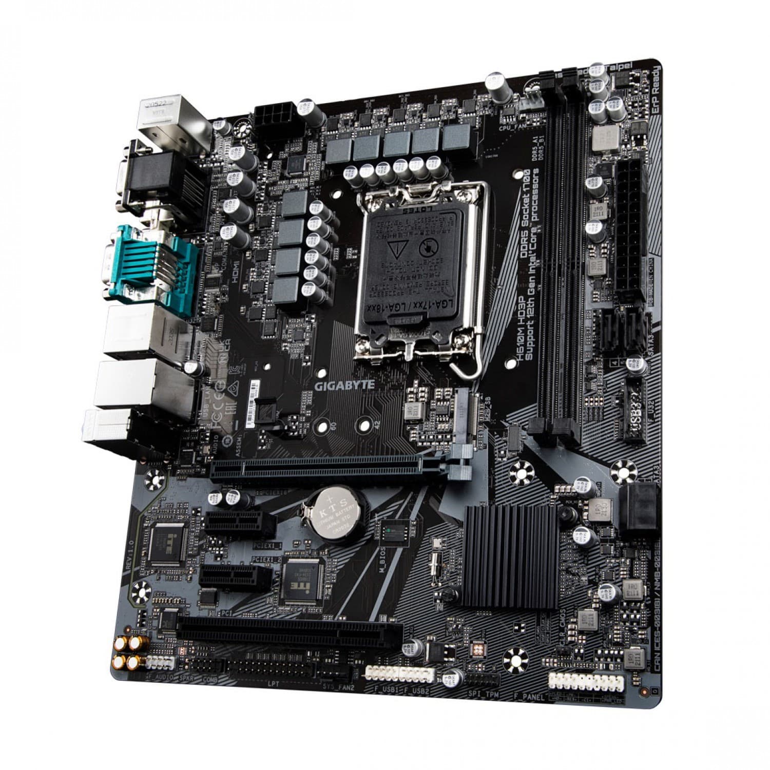 مادربرد گیگابایت GIGABYTE H610M-HD3P DDR5 (rev. 1.0)