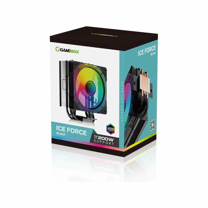 خنک کننده پردازنده گیم مکس مدل Ice Force BK — تصویر ۳