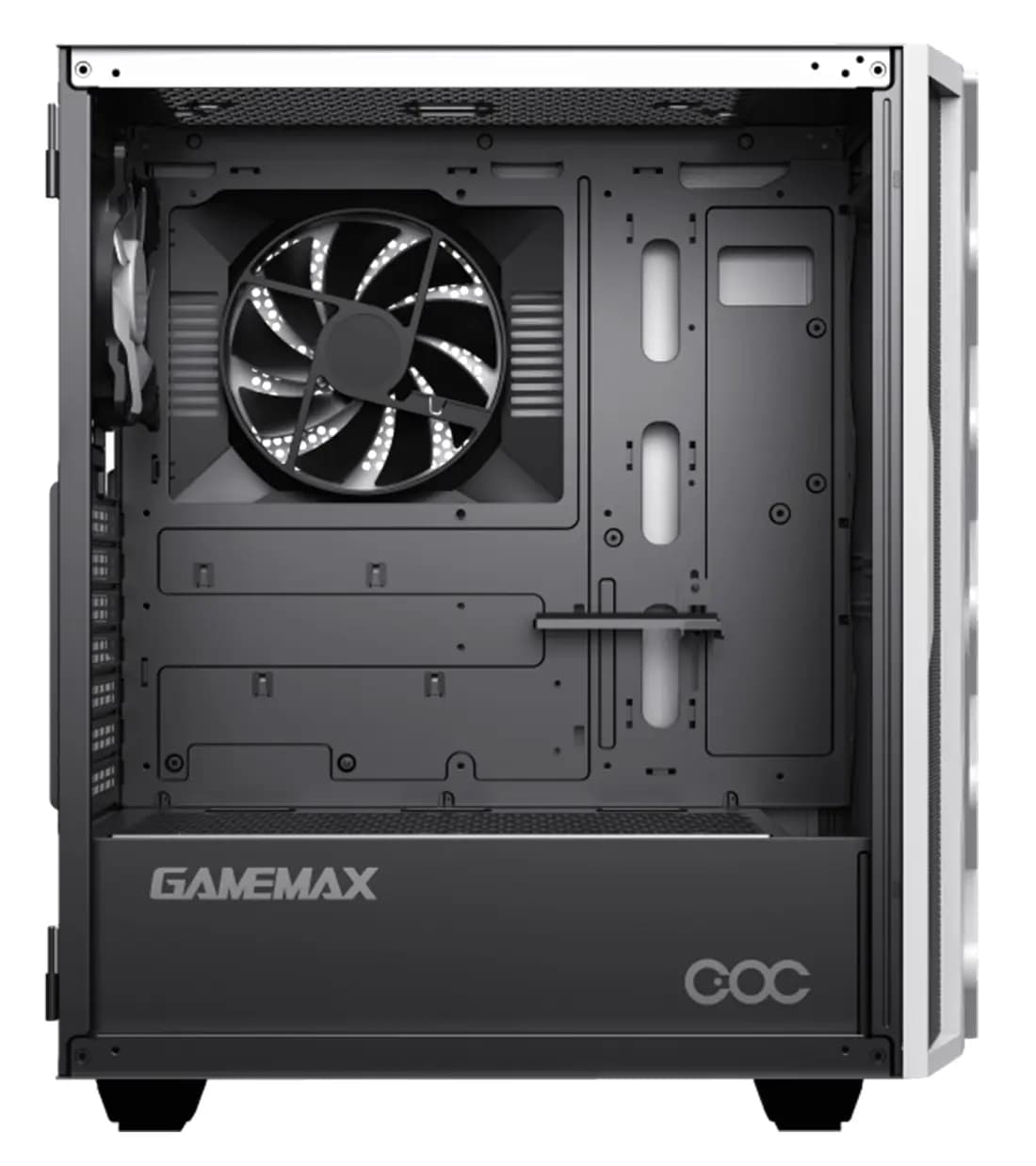 قاب کیس گیمینگ گیم‌مکس مدل GAMEMAX Diamond COC White — تصویر ۷