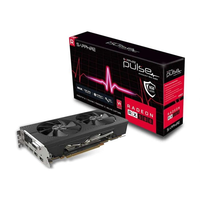 کارت گرافیک RX 580 SAPPHIRE AMD PULSE 8GB