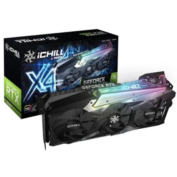 کارت گرافیک Inno3D RTX 3070 iChill X4 8GB دست دوم — تصویر ۸