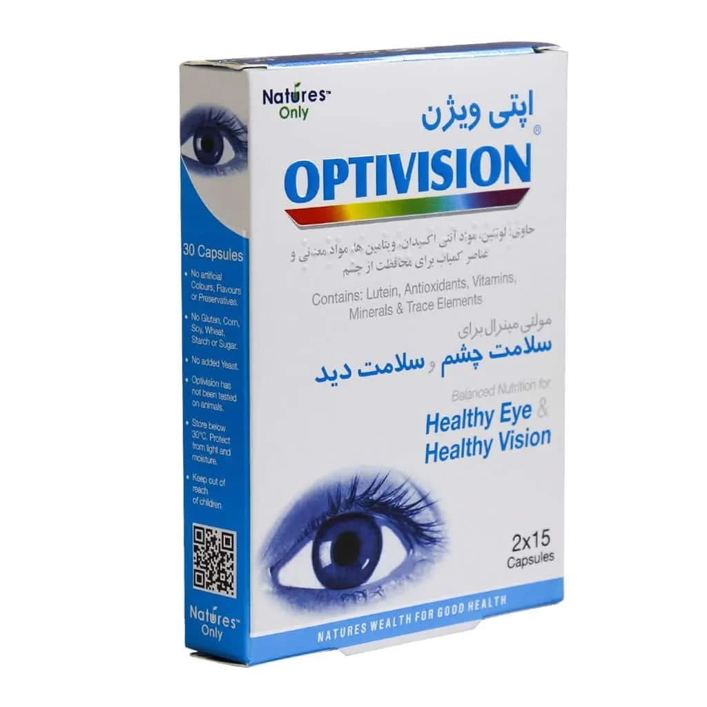 کپسول اپتی ویژن نیچرز اونلی 30 عدد — تصویر ۷