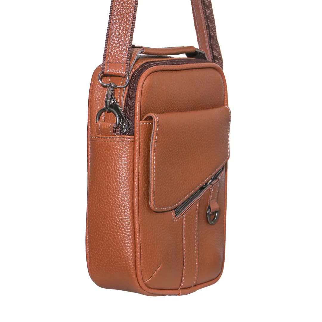 کیف رودوشی چرمی مدل LM30631 — تصویر ۹
