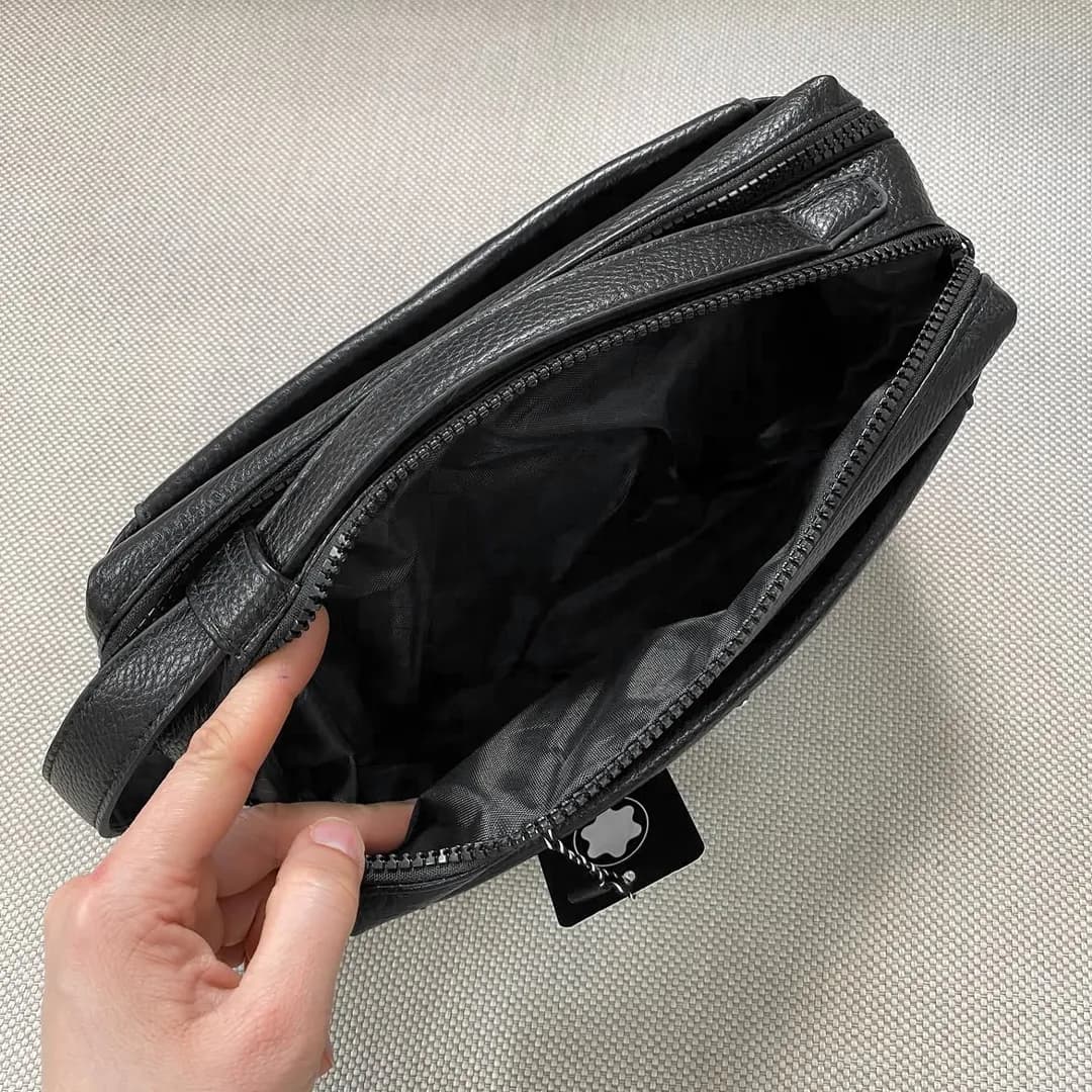 کیف دستی چرمی Mont Blanc مدل MB30474 — تصویر ۵