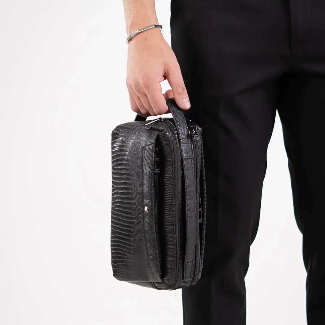 کیف دستی چرمی Mont Blanc مدل MB30474 — تصویر ۱۰