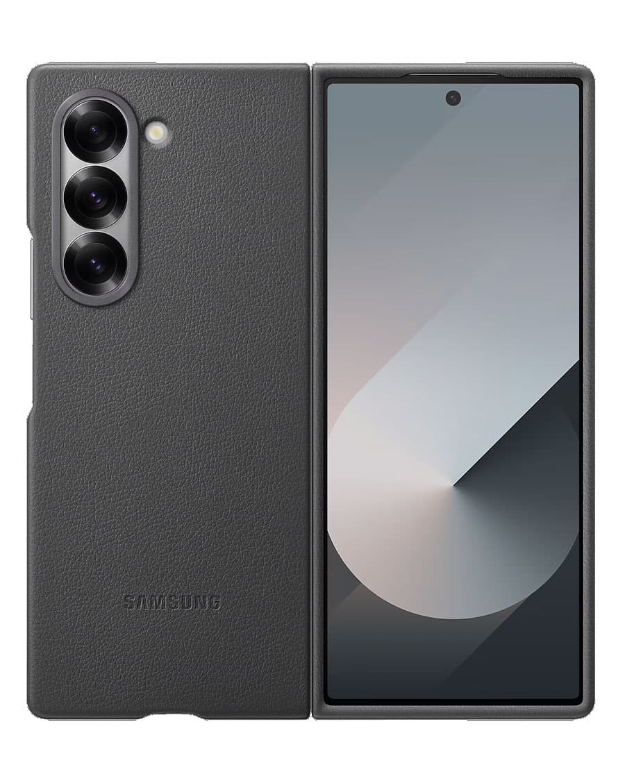 قاب محافظ Faux Leather/Kindsuit Case مخصوص Samsung Galaxy Z Fold 6 — تصویر ۳