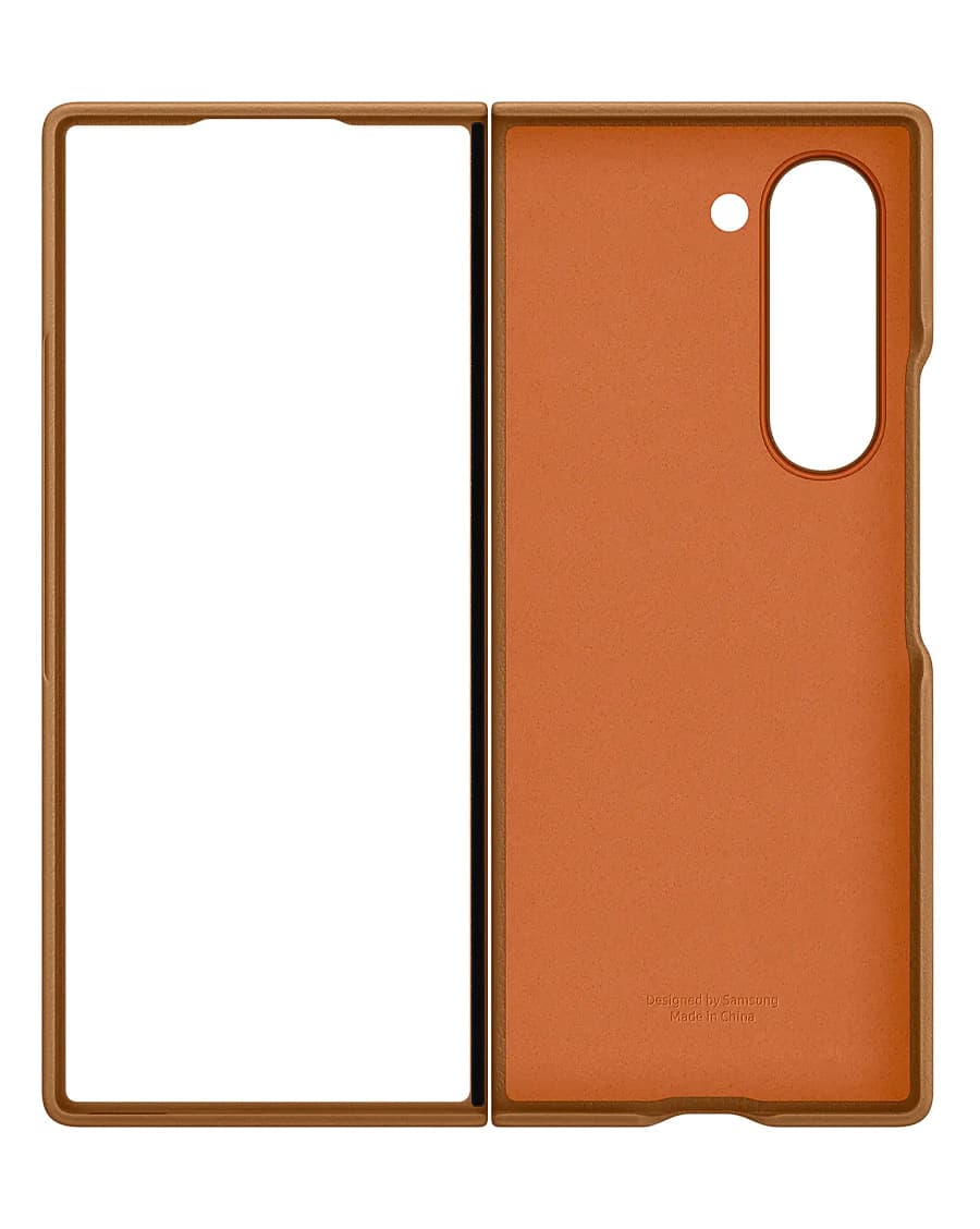 قاب محافظ Faux Leather/Kindsuit Case مخصوص Samsung Galaxy Z Fold 6 — تصویر ۸