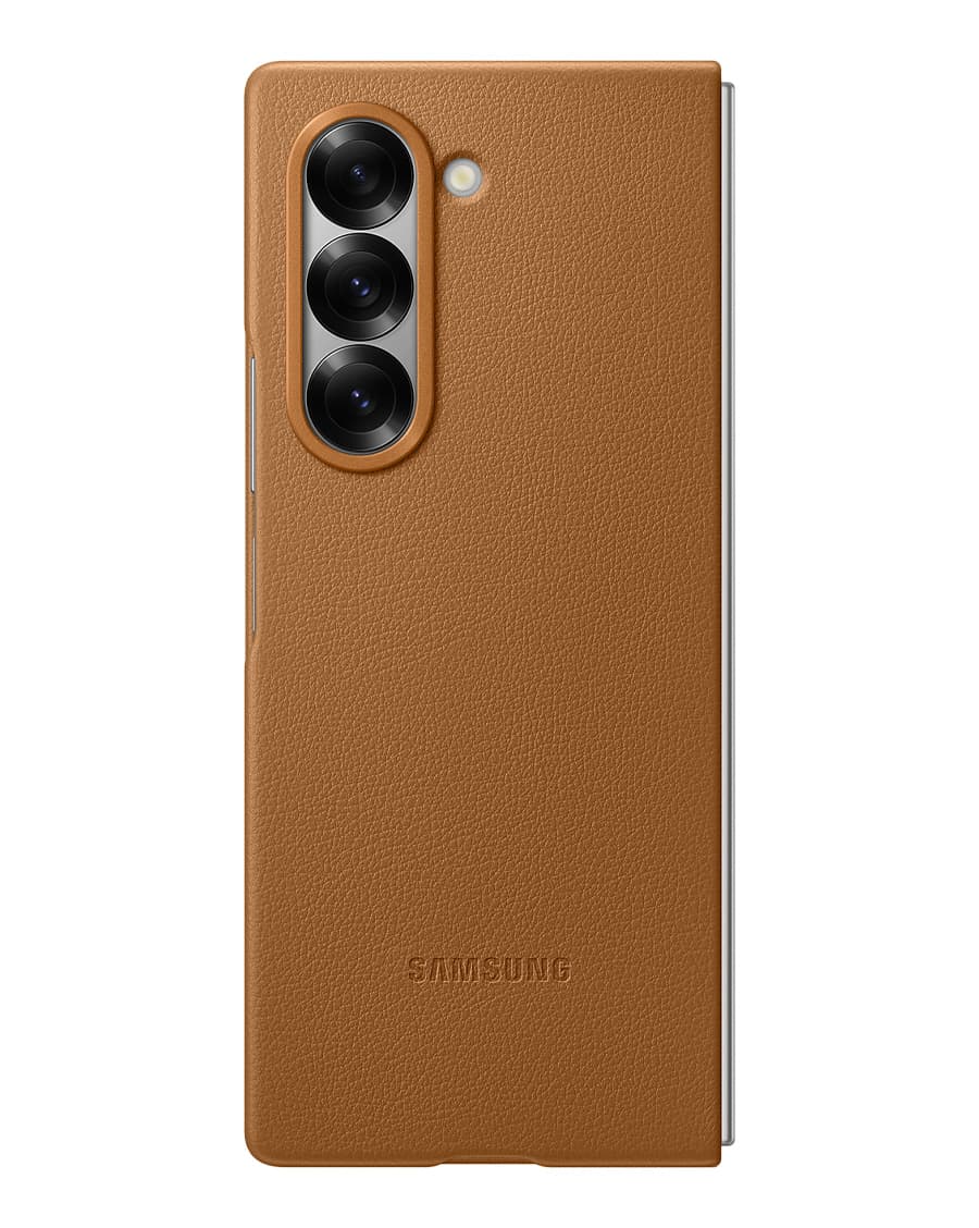 قاب محافظ Faux Leather/Kindsuit Case مخصوص Samsung Galaxy Z Fold 6 — تصویر ۹