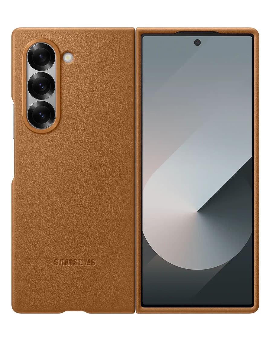 قاب محافظ Faux Leather/Kindsuit Case مخصوص Samsung Galaxy Z Fold 6