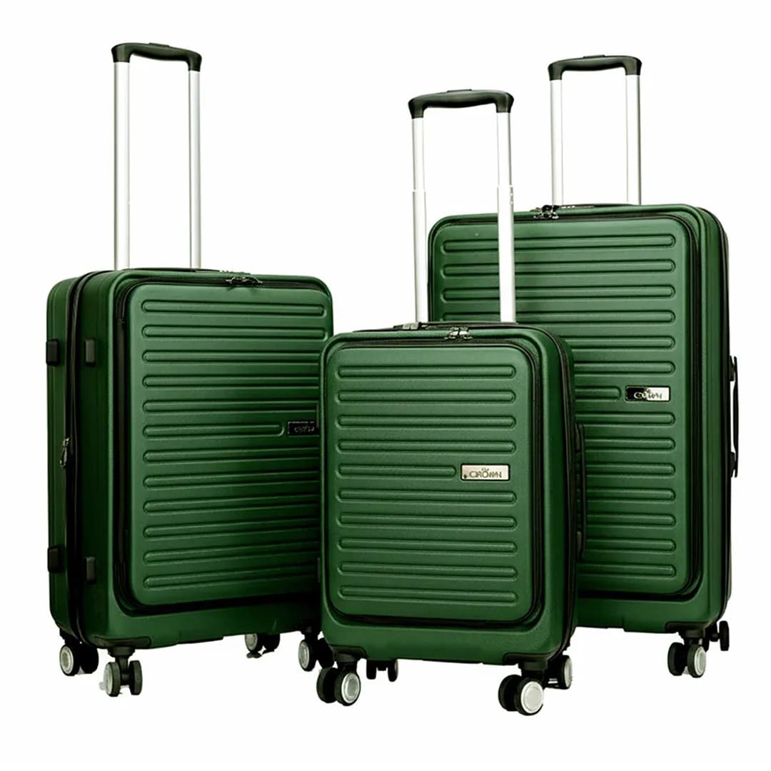 چمدان Crown مدل C204-3X مجموعه 3 عددی