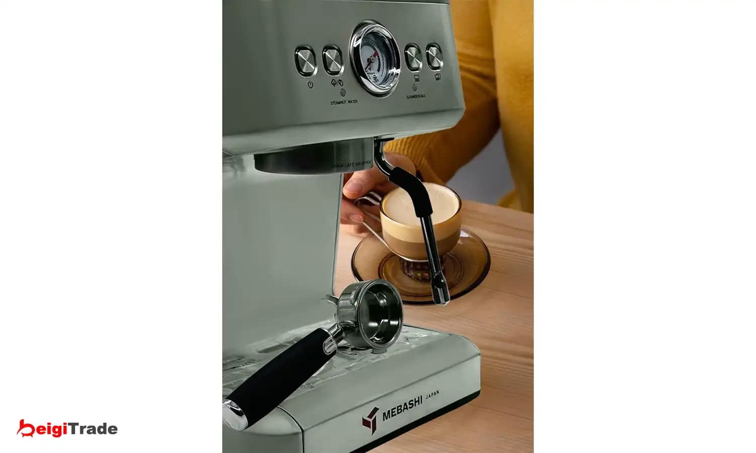 اسپرسوساز مباشی مدل ME-ECM2104 — تصویر ۸