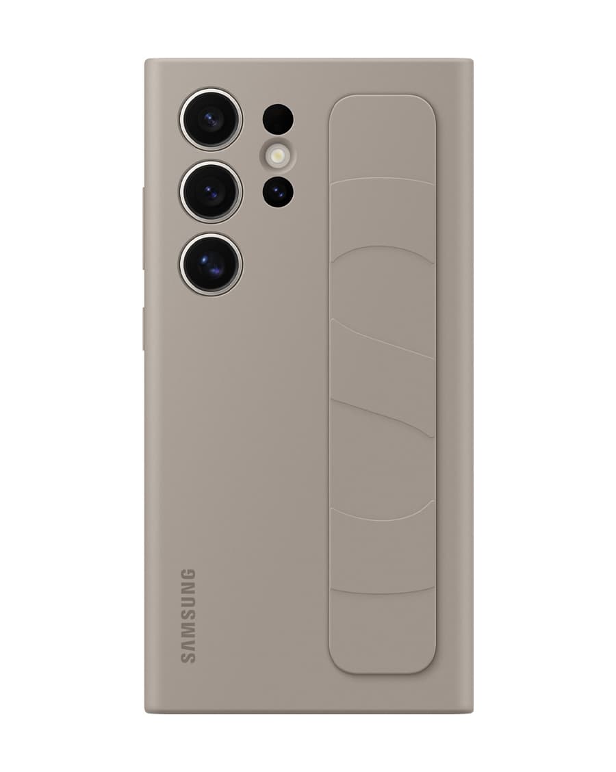 قاب محافظ سیلیکونی مدل Standing Grip Case مخصوص Samsung Galaxy S24 Ultra