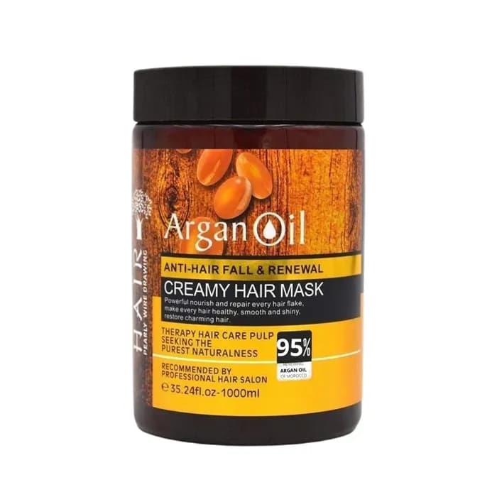 ماسک مو روغن آرگان لایتنس ۱۰۰۰ میلی‌لیتری