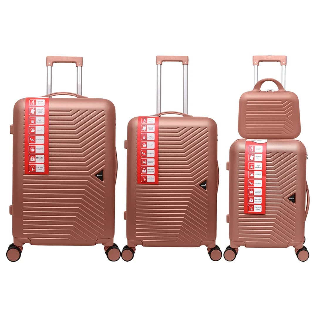 چمدان Three Birds مدل TB40362-4X مجموعه 4 عددی