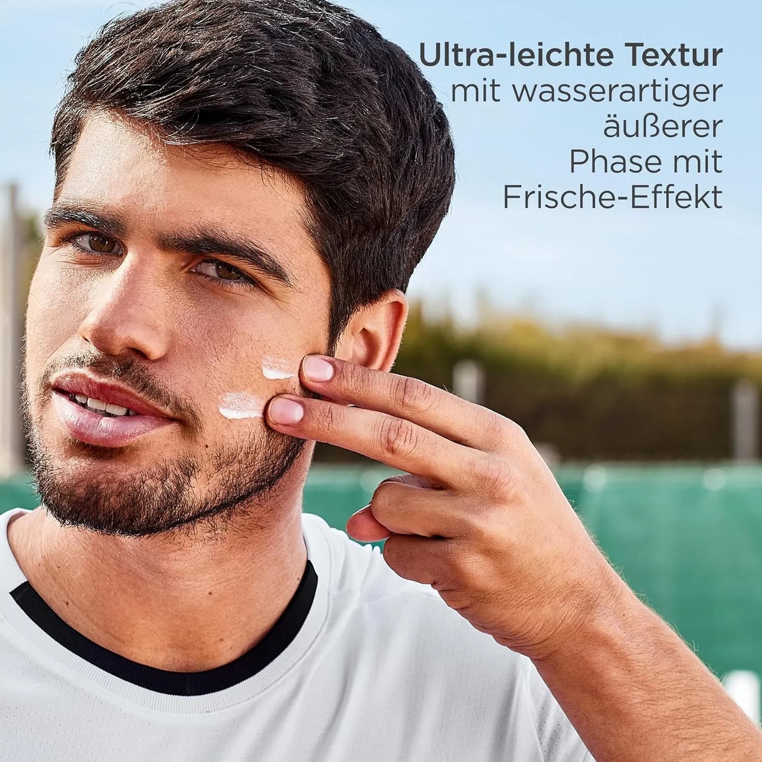 ضد آفتاب فیوژن واتر مجیک آلکاراز SPF 50 بی رنگ ایزدین ۵۰ میلی‌لیتر — تصویر ۷