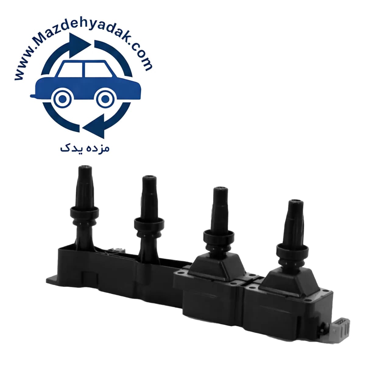 کویل پژو 206 تیپ 5 (TU5 ) دوبل یکپاریچه ( EMS:BOSCH ) شرکتی ایساکو اصل 1530101399 — تصویر ۲