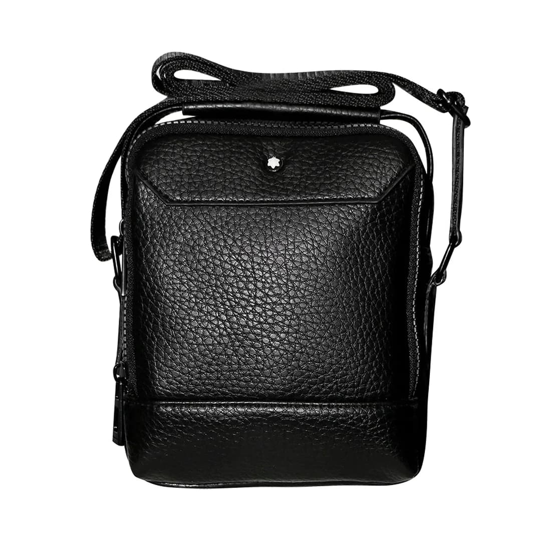 کیف رودوشی چرمی Mont Blanc مدل MB30463 سایز متوسط — تصویر ۹