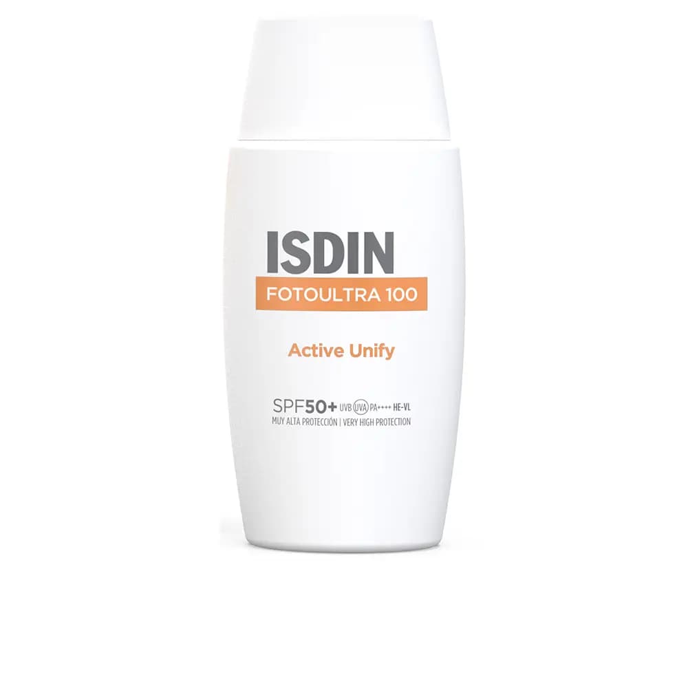 مایع ضد آفتاب روشن کننده اکتیو یونیفای SPF 50 بی رنگ ایزدین ۵۰ میلیلیتر — تصویر ۲